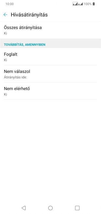 A befejezéshez, és ahhoz, hogy visszatérhess a főképernyőhöz, nyomd meg a főgombot.
