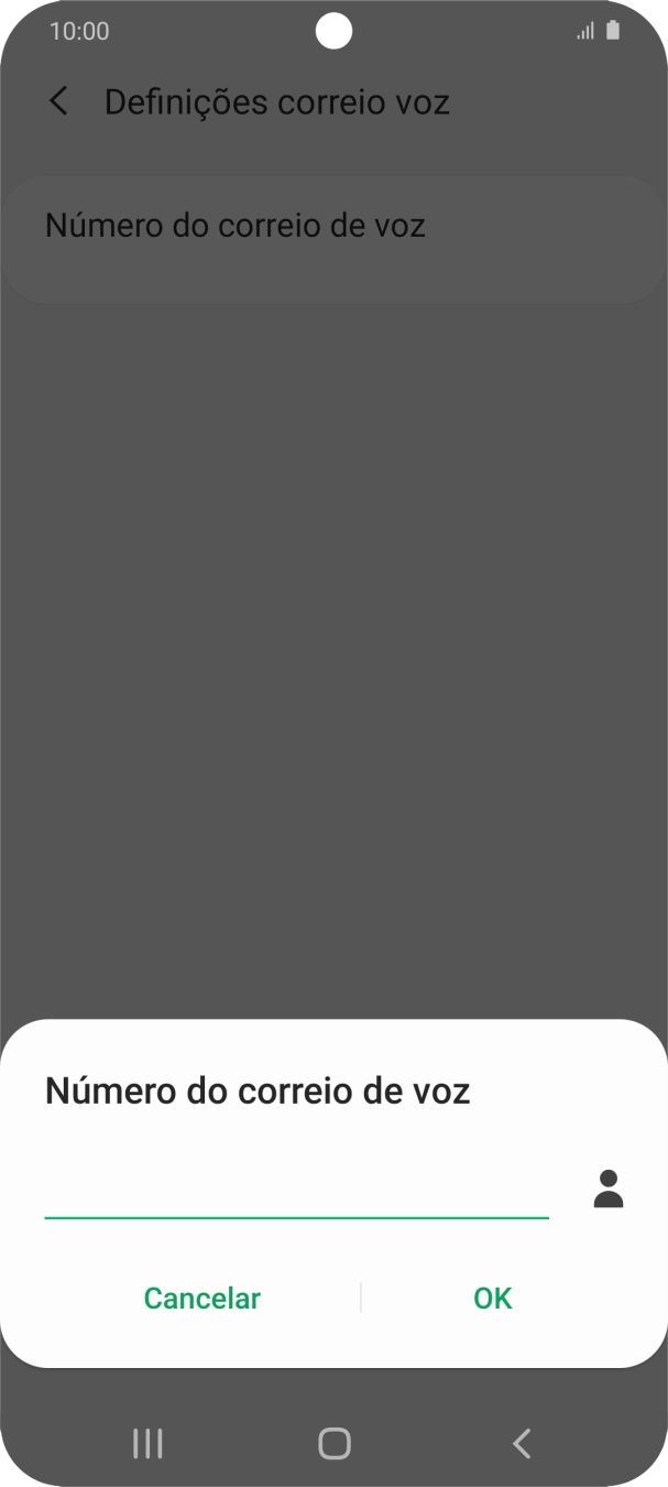 Introduza 123 e prima OK.