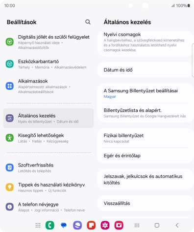 Válaszd a Visszaállítás lehetőséget.