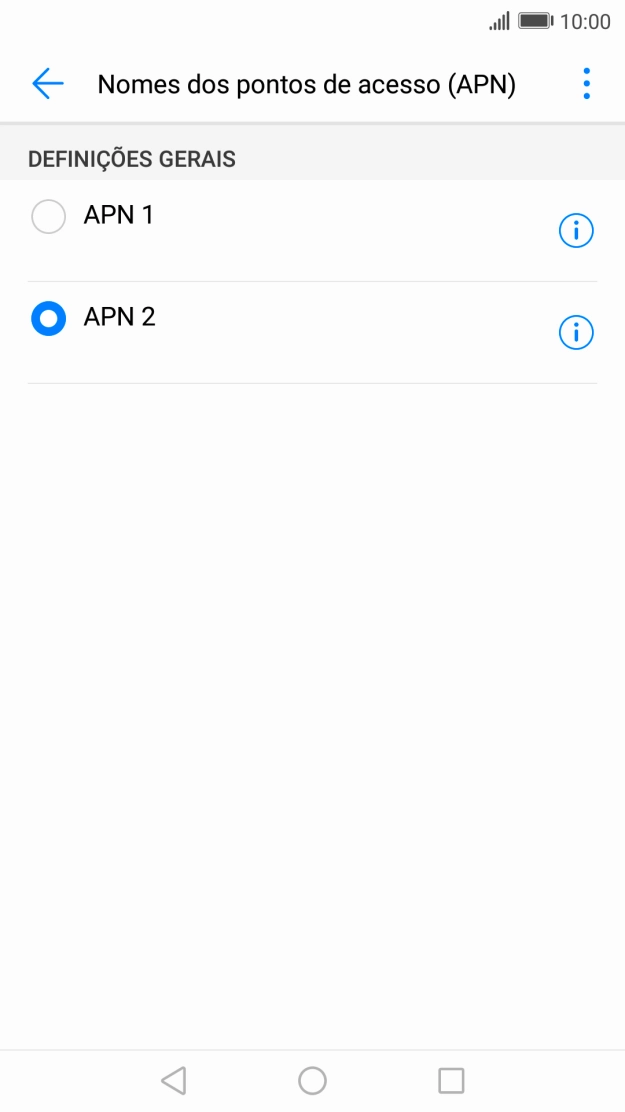 Prima a tecla de início para terminar e voltar ao ecrã inicial.