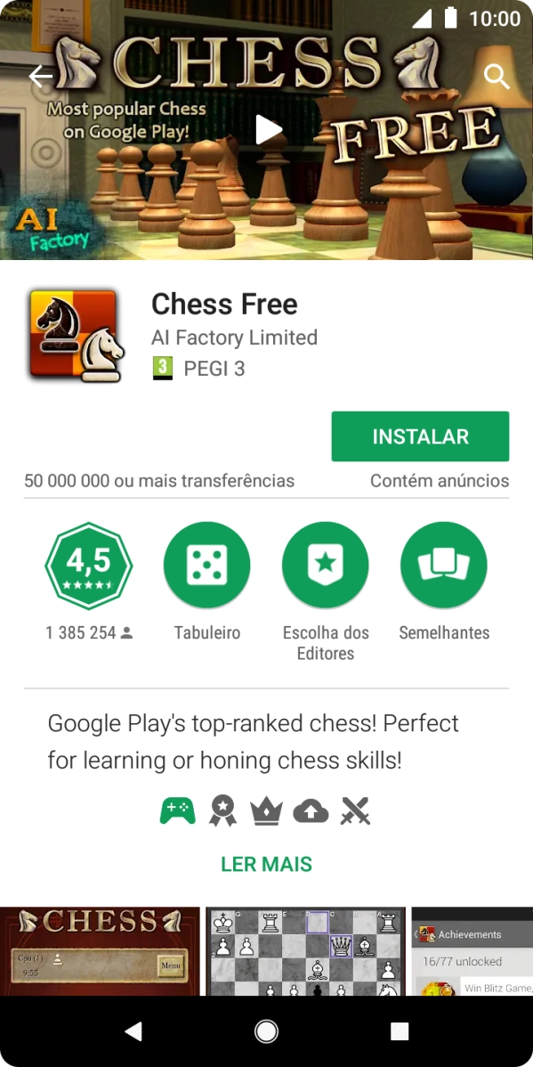 Prima a tecla de início para terminar e voltar ao ecrã inicial.