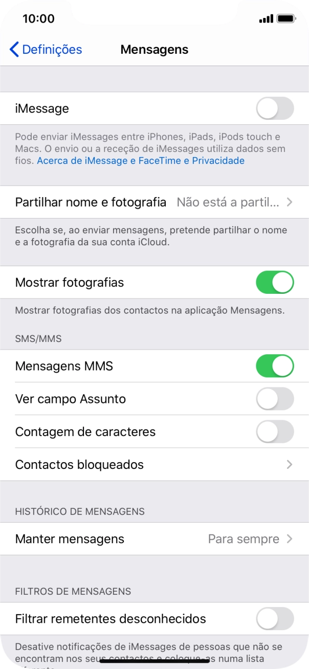 Para voltar ao ecrã inicial, deslize o dedo de baixo para cima a partir da base do ecrã.