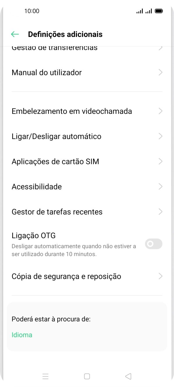 Prima Cópia de segurança e reposição.