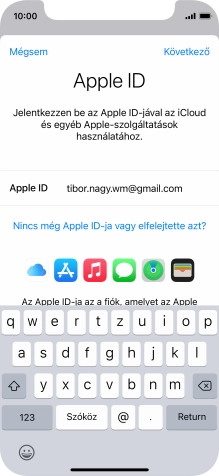 Válaszd a Következő lehetőséget.