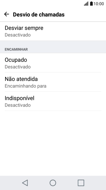 Prima a tecla de início para terminar e voltar ao ecrã inicial.
