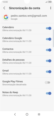 Prima a tecla de início para terminar e voltar ao ecrã inicial.