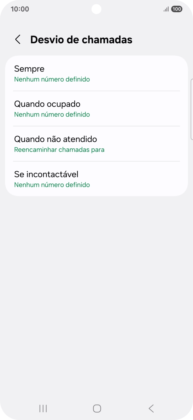 Prima a tecla de início para terminar e voltar ao ecrã inicial.