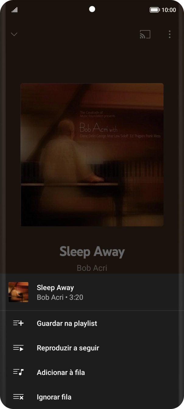 Prima Guardar na playlist.