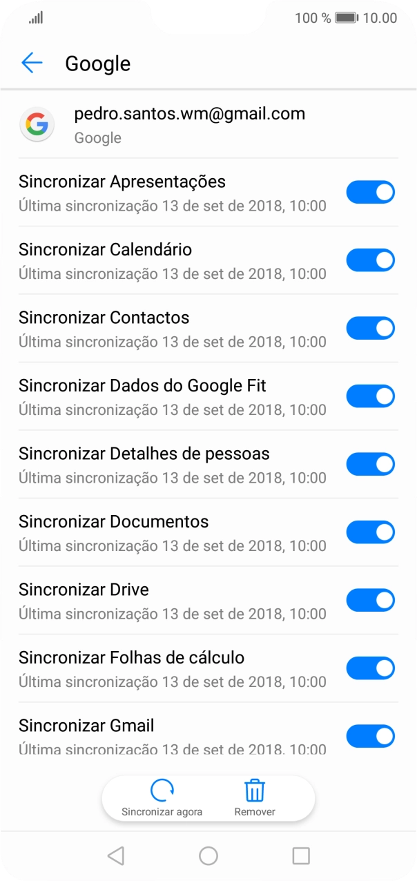 Prima a tecla de início para terminar e voltar ao ecrã inicial.