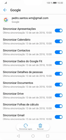 Prima a tecla de início para terminar e voltar ao ecrã inicial.