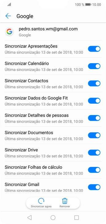 Prima a tecla de início para terminar e voltar ao ecrã inicial.