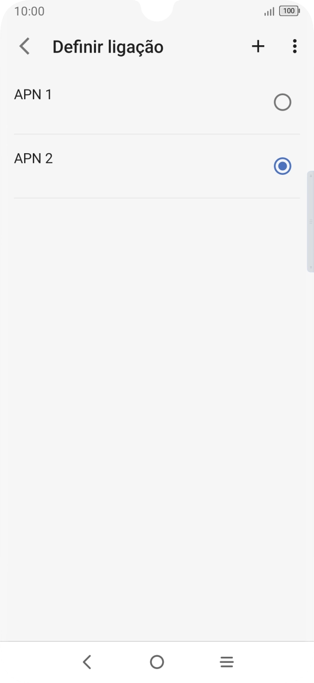 Prima a tecla de início para terminar e voltar ao ecrã inicial.