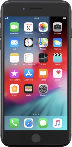 Imagen 1: Vista frontal del Apple iPhone 8 Plus - Black