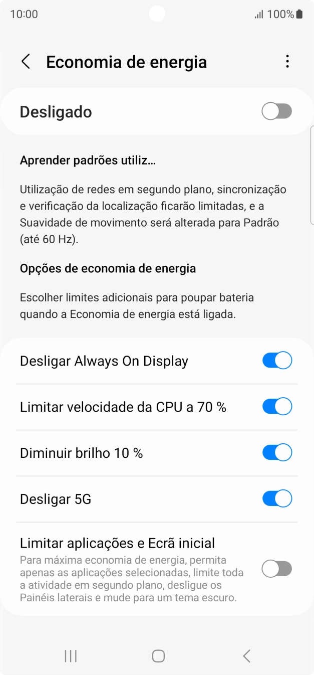 Prima os indicadores  junto das definições pretendidas.