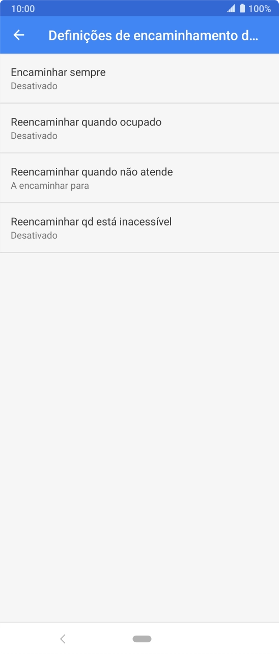 Prima a tecla de início para terminar e voltar ao ecrã inicial.