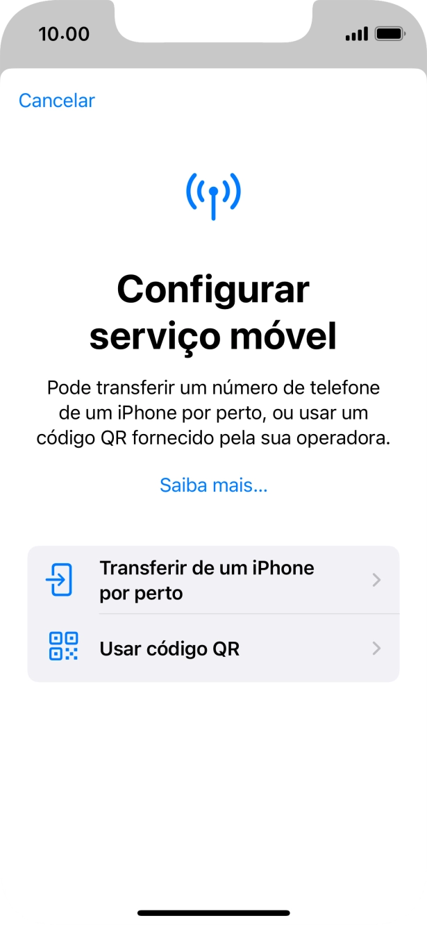 Prima Usar código QR.