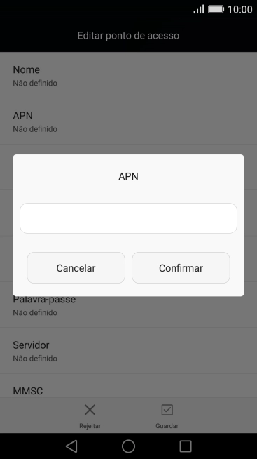 Introduza net2.vodafone.pt e prima Confirmar.