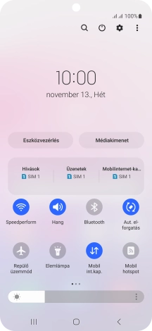 Kattints a beállítások ikonra.