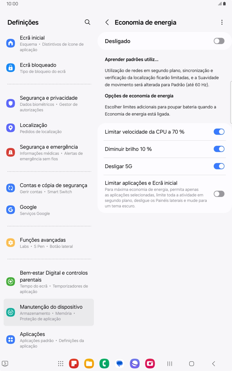 Prima os indicadores  junto das definições pretendidas.