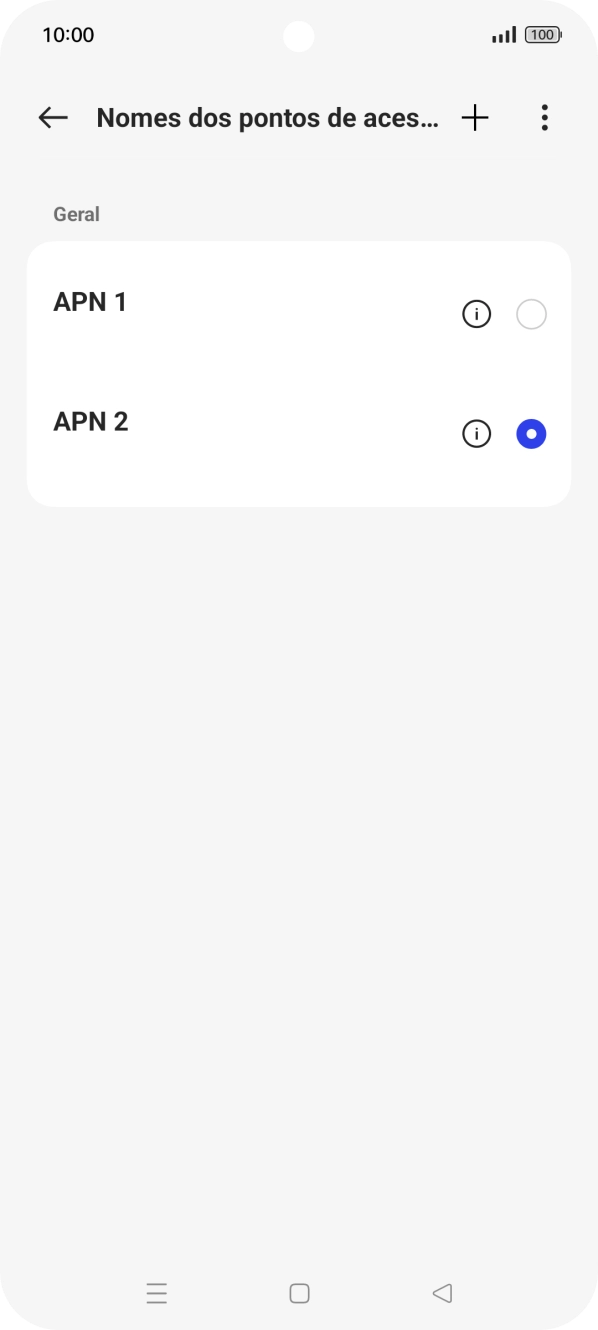 Prima a tecla de início para terminar e voltar ao ecrã inicial.