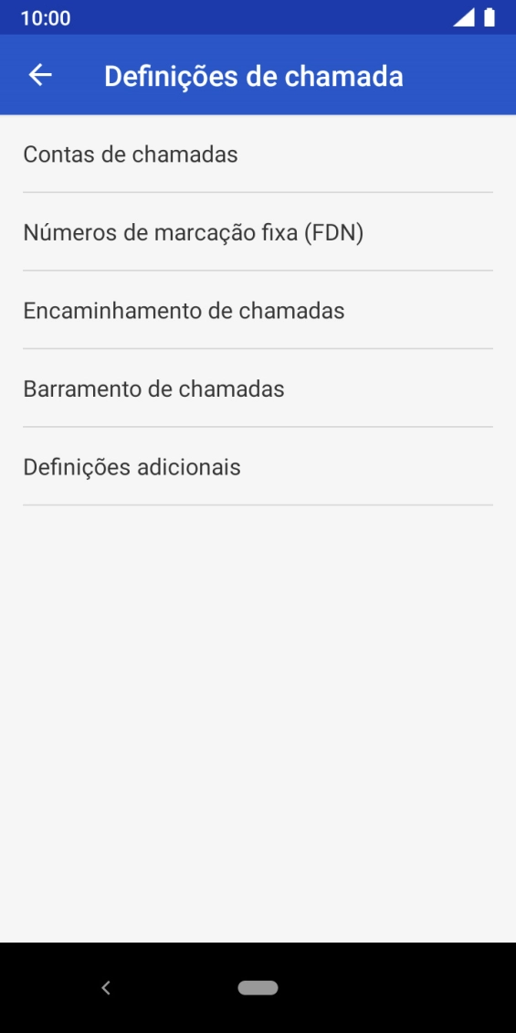 Prima Encaminhamento de chamadas.