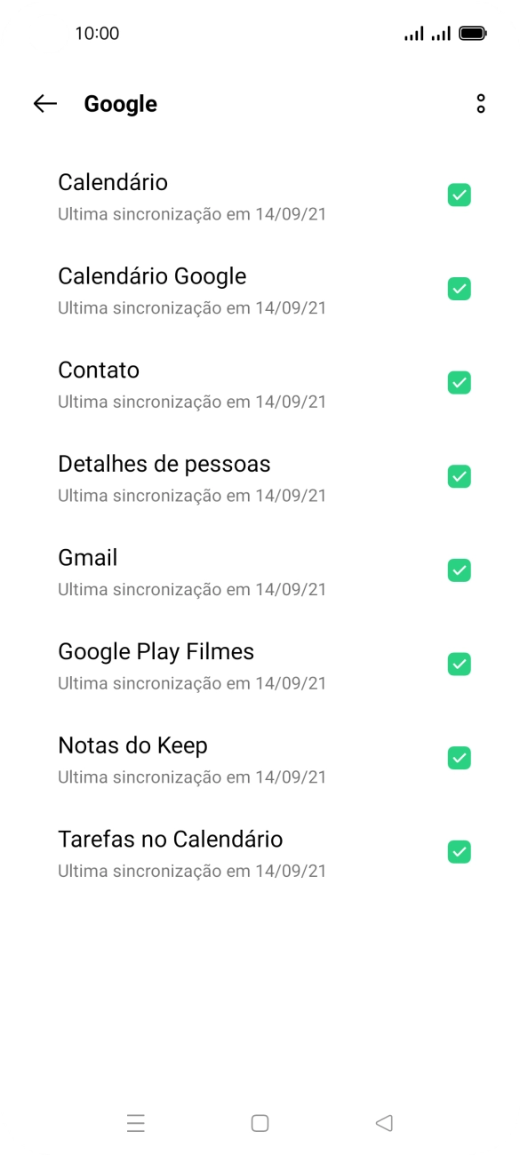 Prima a tecla de início para terminar e voltar ao ecrã inicial.