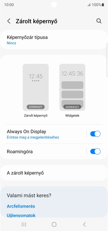 A befejezéshez, és ahhoz, hogy visszatérhess a főképernyőhöz, nyomd meg a főgombot.