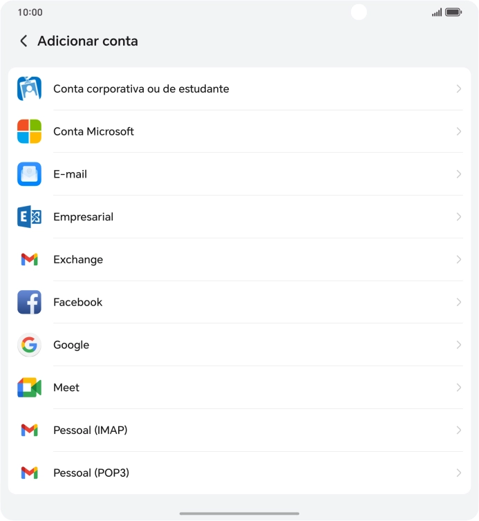 Prima Pessoal (IMAP).