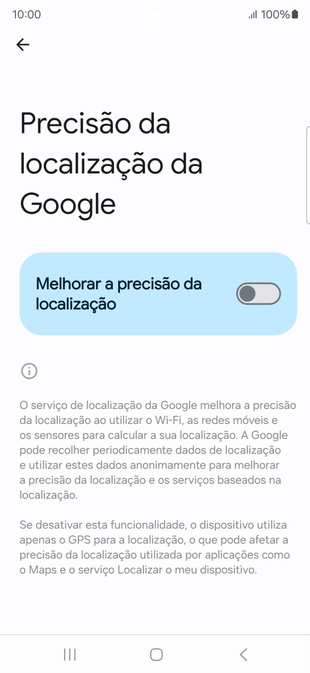 Se premir o indicador junto a 