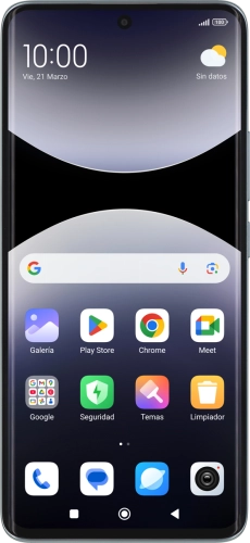 Imagen 1: Vista frontal del Xiaomi Redmi Note 14 Pro 5G - LightSkyBlue