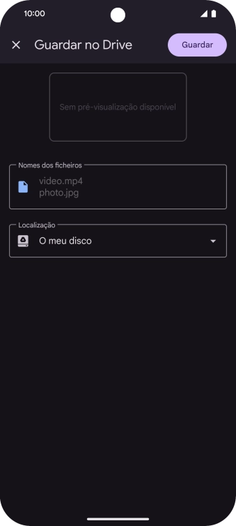 Prima o campo sob 