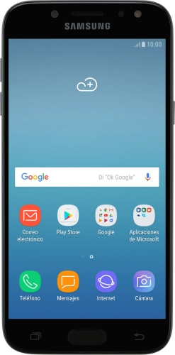 Imagen 1: Vista frontal del Samsung Galaxy J5 (2017) - Black