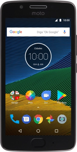 Imagen 1: Vista frontal del Motorola Moto G5 - DarkGray