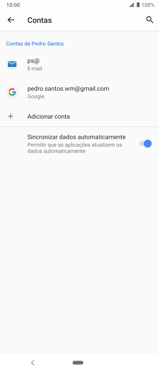 Prima a tecla de início para terminar e voltar ao ecrã inicial.
