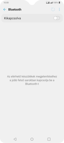 Kattints a csúszkára a funkció bekapcsolásához.