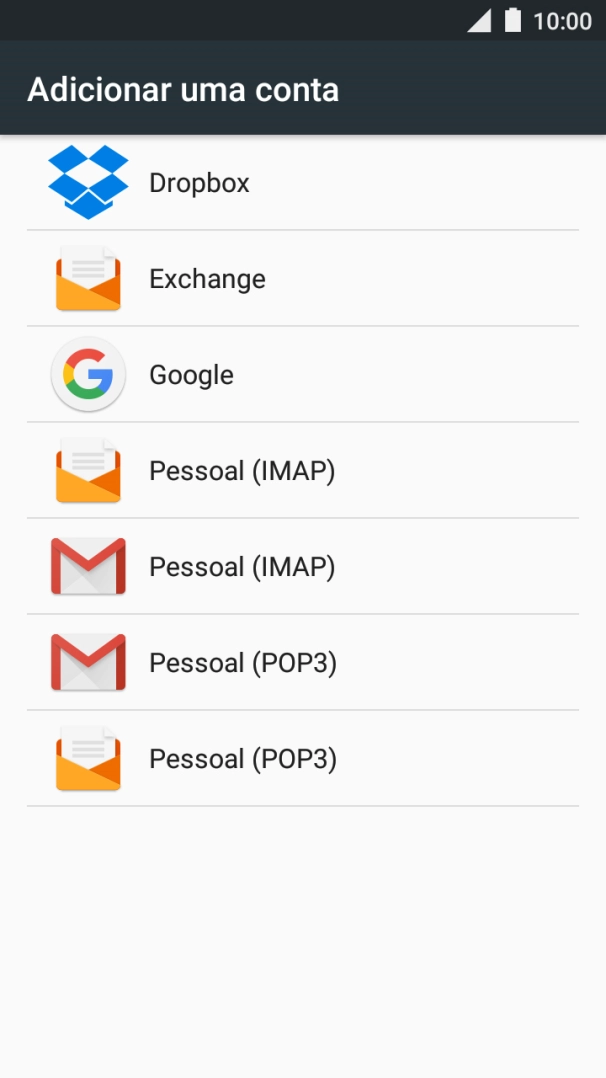 Prima Pessoal (IMAP).