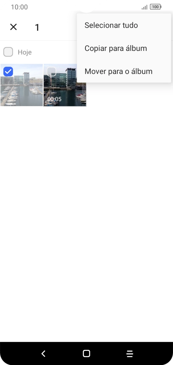 Prima Selectionar tudo.