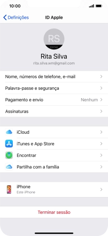 Prima iCloud.