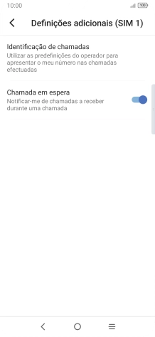 Prima Identificação de chamadas.