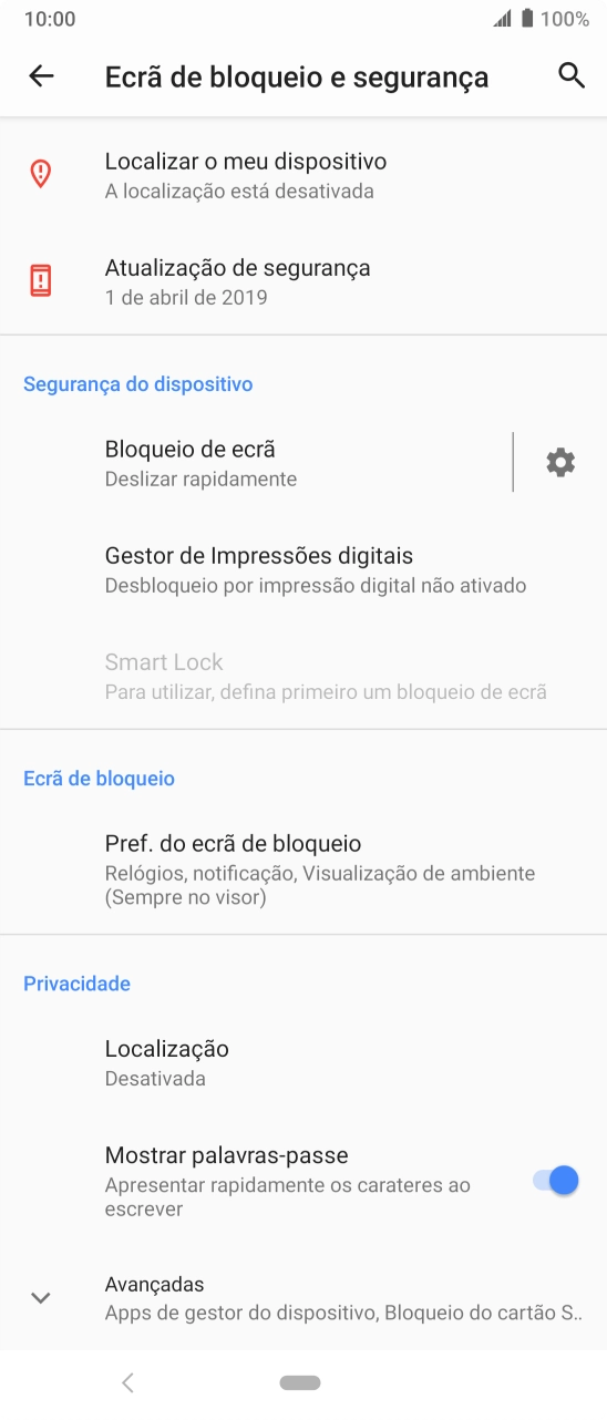 Prima Localização.