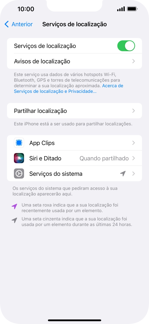 Prima a app pretendida.