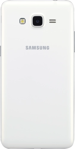 Imagen 2: Vista posterior del Samsung Galaxy Grand Prime - White