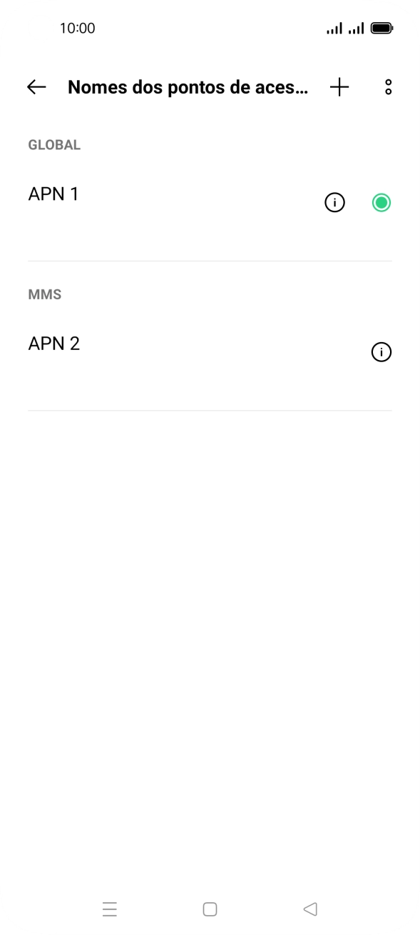 Prima a tecla de início para terminar e voltar ao ecrã inicial.