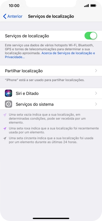Prima a app pretendida.