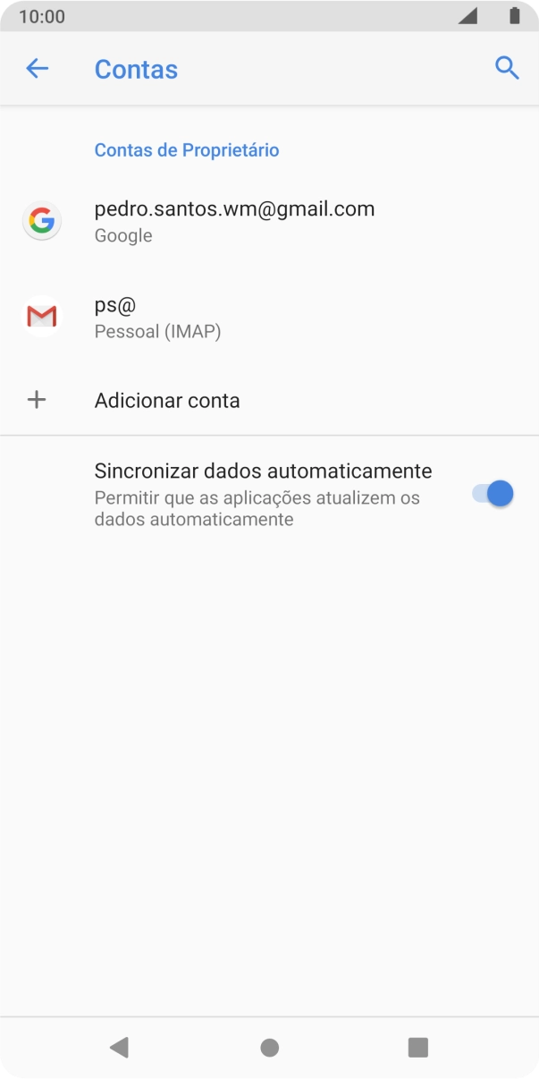 Prima a tecla de início para terminar e voltar ao ecrã inicial.