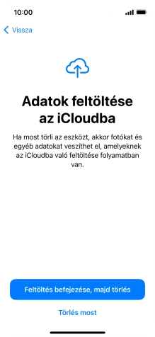 Válaszd ki a kívánt beállítást.