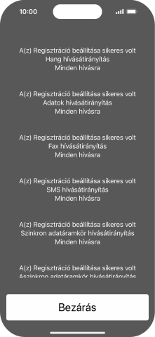 Válaszd a Bezárás lehetőséget.