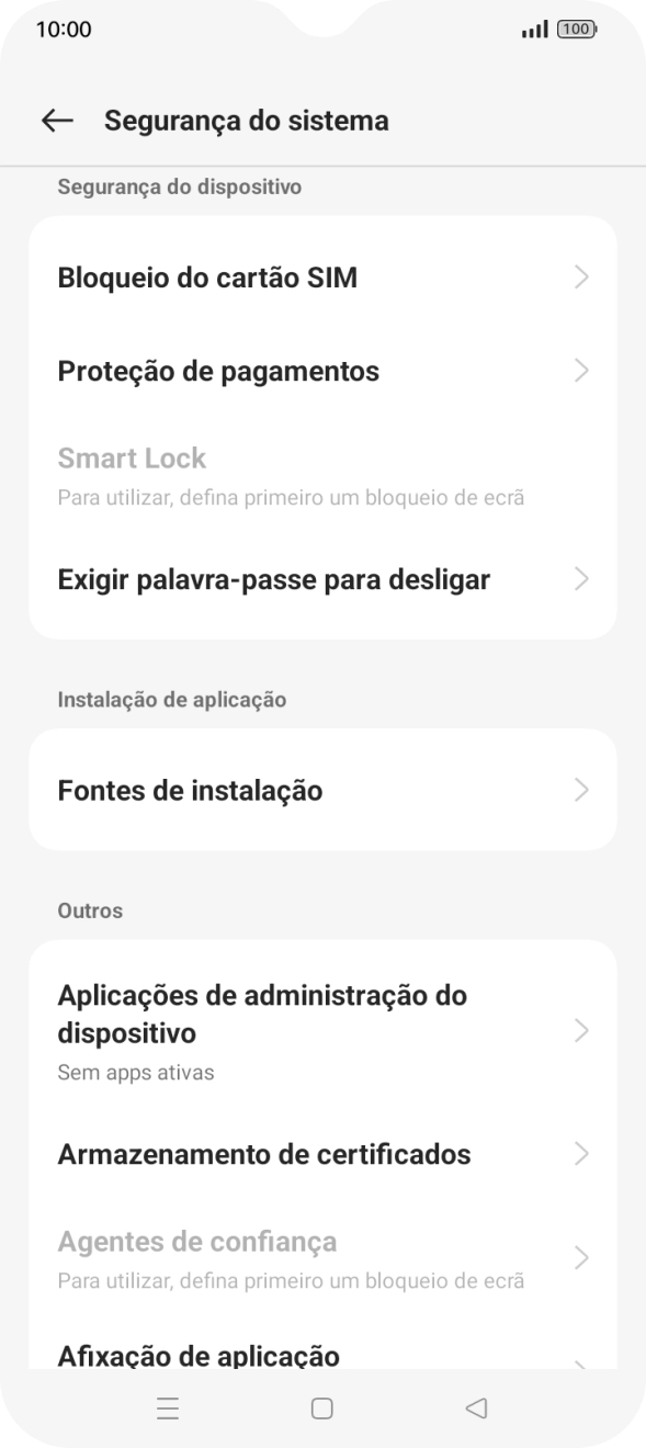 Prima Bloqueio do cartão SIM.