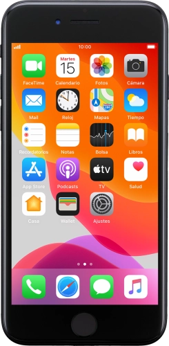 Imagen 1: Vista frontal del Apple iPhone 7 - Black