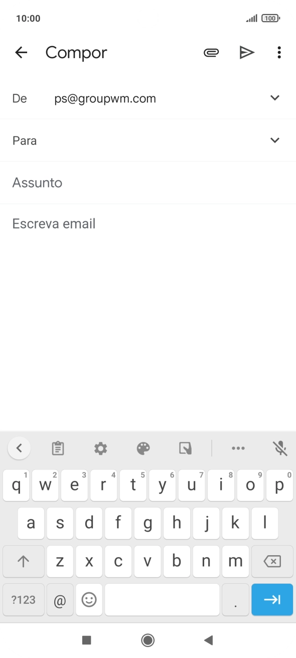 Prima o campo junto a 